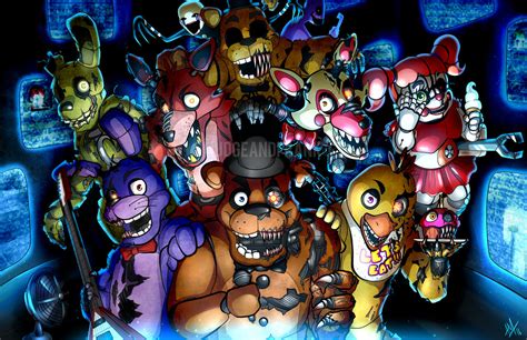 Five Nights At Freddy's by Smudgeandfrank on DeviantArt