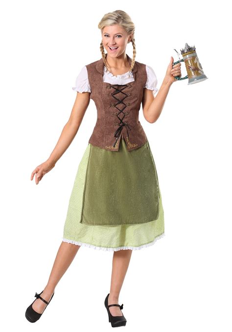 German Beer Girl Costume for Adults