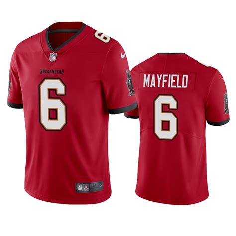 Men's Tampa Bay Buccaneers #6 Baker Mayfield Gray Vapor Untouchable ...