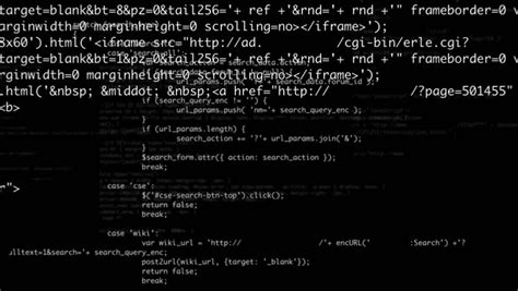 html code on black background Stock Footage Video (100% Royalty-free ...