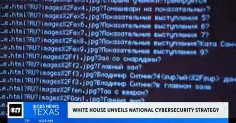 White House unveils new cybersecurity strategy - CBS Texas