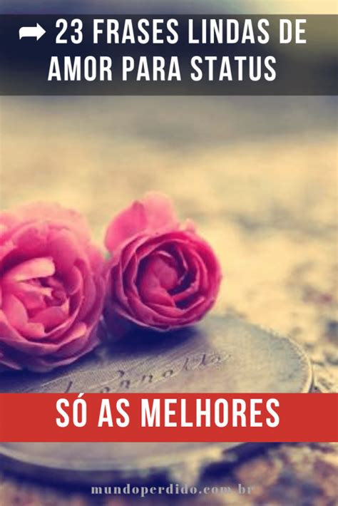 23 Frases Lindas De Amor Para Status - Só As Melhores