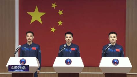 China's Shenzhou-17 manned mission crew members meet the press - CGTN