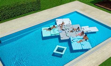 Floating Oasis Inflatable Pool Furniture - Couture Outdoor