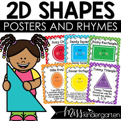 2d Shapes With Labels Posters By Miss P Elementary Tp - vrogue.co