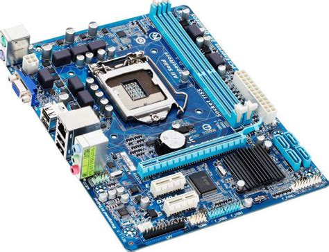 اللوحة الأم GIGABYTE GA-H61M-DS2 LGA 1155 Intel H61 Micro ATX Intel ...