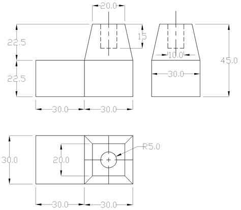 2D AND 3D CAD DESIGNING / DRAFTING AND CAD TUTORIALS: AutoCAD Exercise's