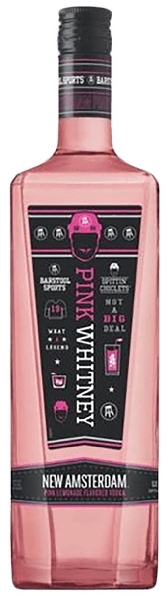 NEW AMSTERDAM PINK WHITNEY VODKA – Water Street Wines & Spirits