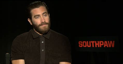 Jake Gyllenhaal Southpaw Interview (Video) | POPSUGAR Celebrity