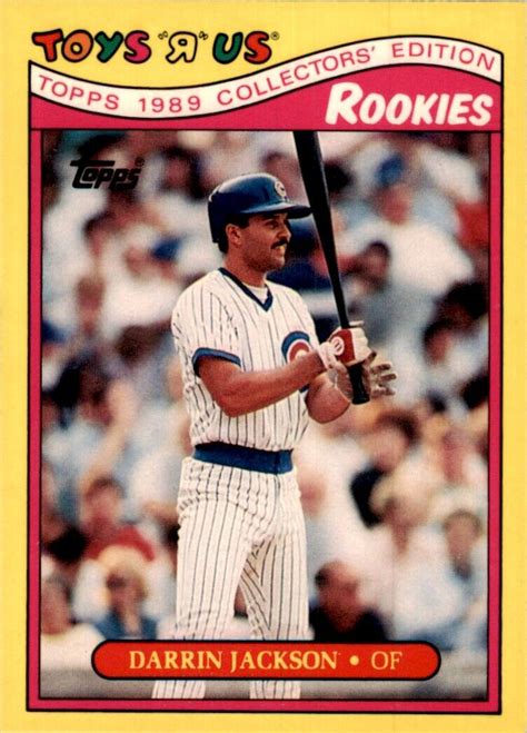 1989 Topps Toys'R'Us Rookies Darrin Jackson Baseball Cards #14 | eBay