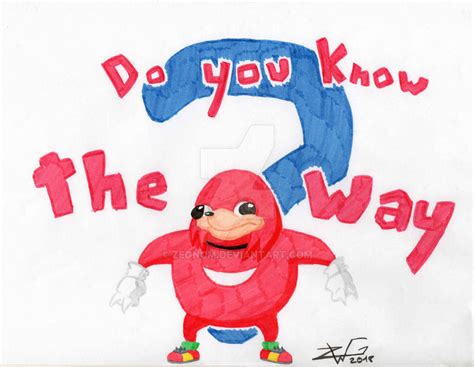 Do you know the way ? by ZeGnom on DeviantArt