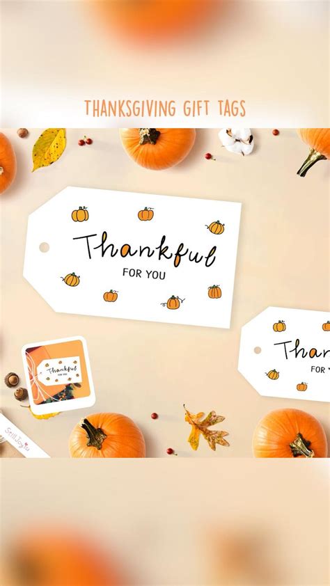 Thanksgiving gift tags printable | Gift tags diy, Gift tags ...