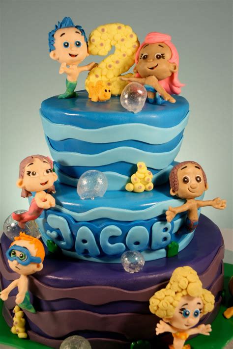 Bubble Guppies Cake - CakeCentral.com