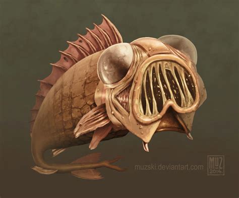 mutant fish thing by muzski on DeviantArt