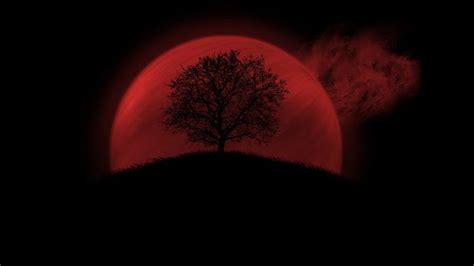 Red Moon Wallpaper HD | Wallpapers, Backgrounds, Images, Art Photos ...