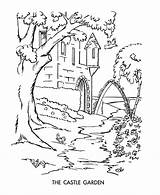 BlueBonkers  Medieval Castles And Churches Coloring Sheets Castle sketch template