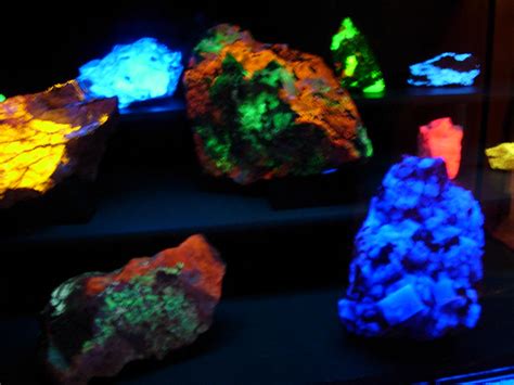 Glow in the dark rocks. | In the black light room at the roc… | Flickr - Photo Sharing!