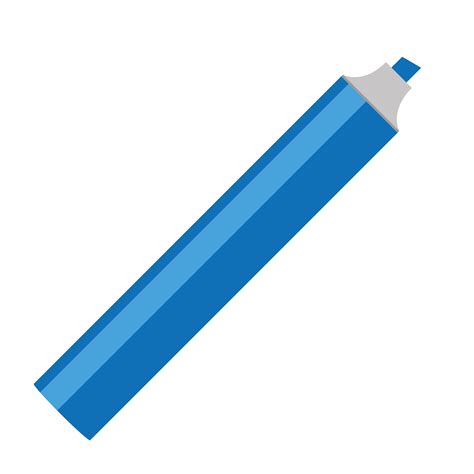 blue marker supply 6162951 Vector Art at Vecteezy