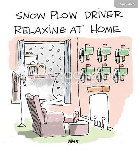 Snow Plow Cartoons and Comics - funny pictures from CartoonStock