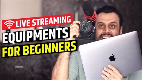 Basic Live streaming equipment for beginners - YouTube