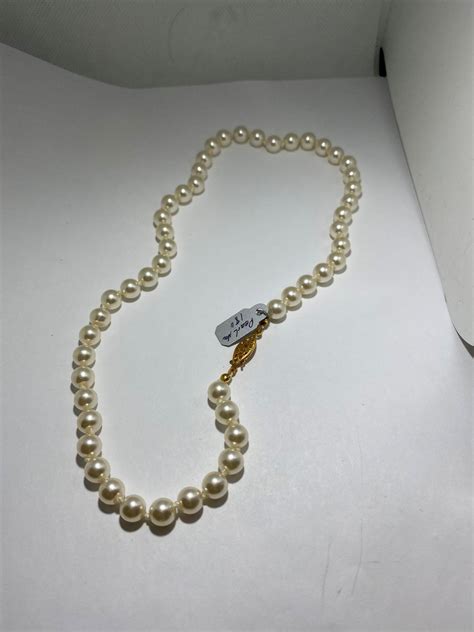 18" PEARL NECKLACE 8MM