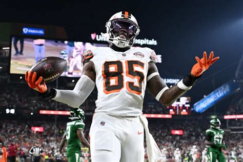 David Njoku Reacts To Creative Fan Tribute