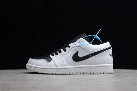 Air Jordan 1 Low White Black 553560-103 – Men Air Shoes