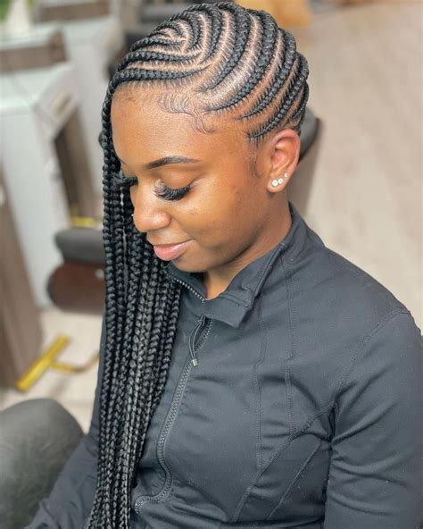 30+ Stylish Cornrow Braids Ideas - The Ultimate Cornrow Braids Collection | Braided cornrow ...