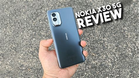 Nokia X30 5G Review - An Eco-Friendly Smartphone - YouTube