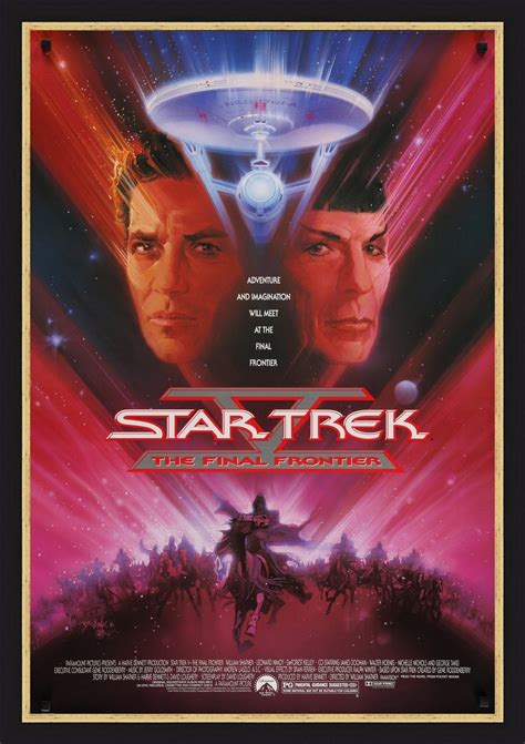 Star Trek V - The Final Frontier - 1989 - Original Movie Poster – Art of the Movies