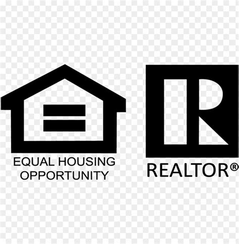 Equal Housing Realtor Logo Black - Equal Realtor Logo PNG Transparent With Clear Background ID ...