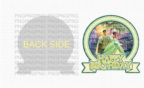 Printable Princess Tiana Cake Topper PNG Digital Download - Etsy