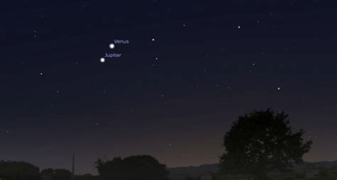 Conjunction Of Venus Jupiter | Star of Bethlehem