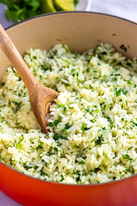 Perfect Cilantro Lime Rice | Recipe | Easy rice recipes, Rice side dish recipes, Healthy recipes