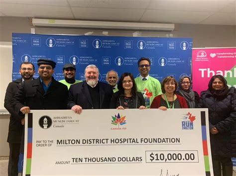 Run for Milton donates to the Milton District Hospital Foundation ...