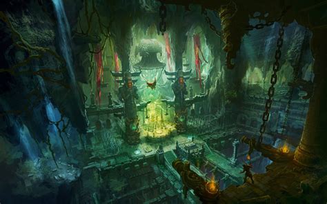 Dungeon wallpaper, fantasy art, artwork HD wallpaper | Wallpaper Flare