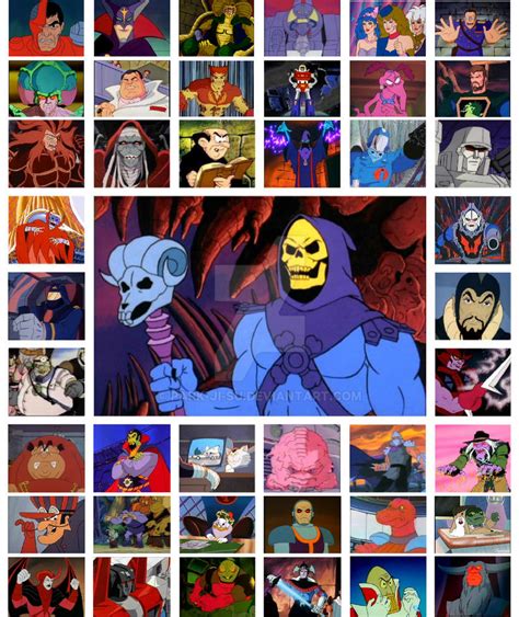 80S CARTOON VILLAINS - 7 by park-ji-su on DeviantArt