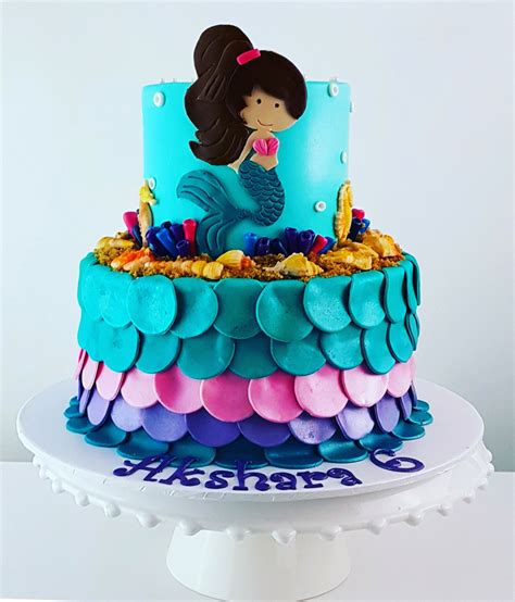 Mermaid Under The Sea Themed Cake | Fabulous Cakes