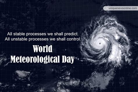 World Meteorological Day 2023: Current Theme, Images, Messages ...