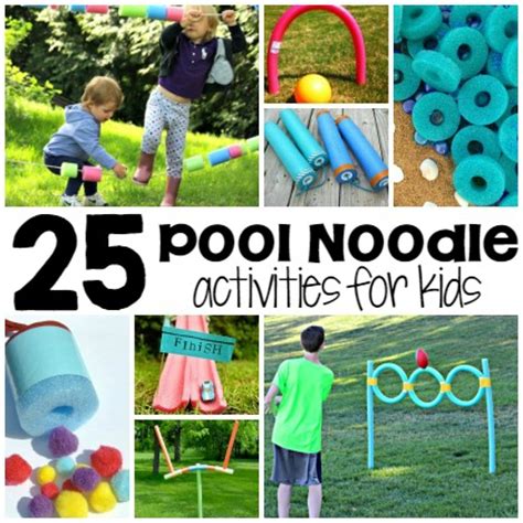 25 Super Cool Pool Noodle Activities