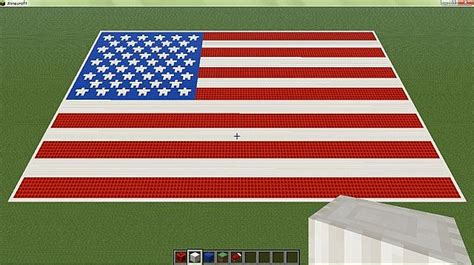 Minecraft American Flag With Real Stars! 1.20.2/1.20.1/1.20/1.19.2/1.19 ...