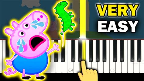 PEPPA PIG - Intro Theme song - VERY EASY Piano tutorial - YouTube