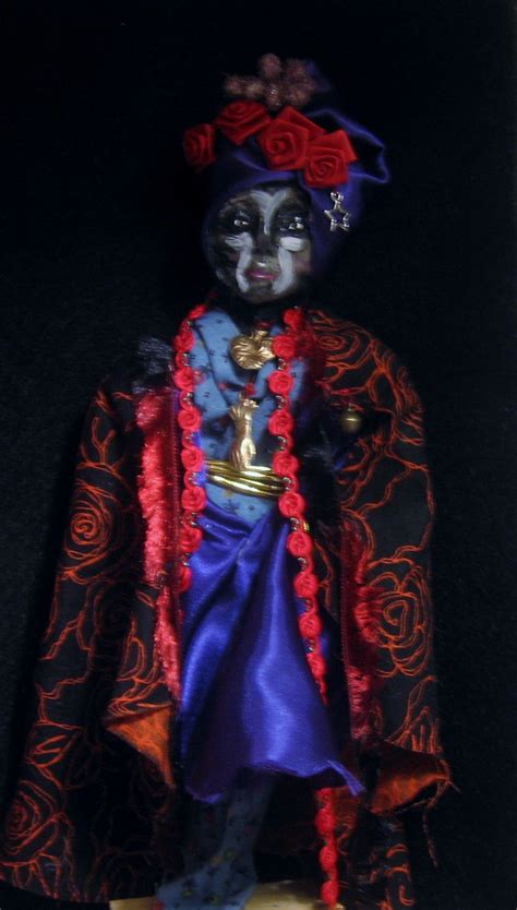 Erzuli Dantor voodoo doll | Spirit dolls, Voodoo dolls, Art dolls