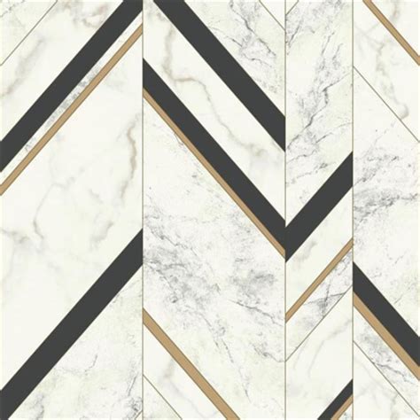 MM1805 | Marble Chevron | Wallpaper Boulevard