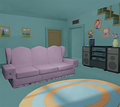 Meta Quest 3 Custom Home: Family Guy Living Room | Oculus Qu