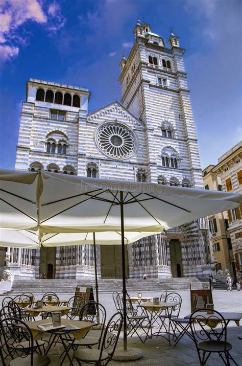 The Cathedral, Genoa, Italy Stock Image - Image of night, italy: 3644381