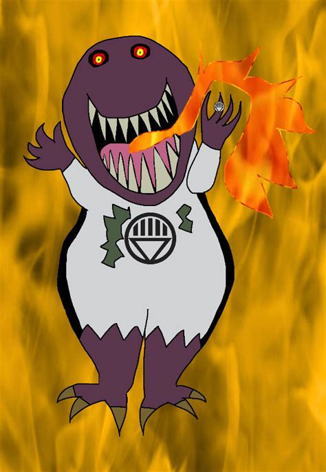 Black Lantern Barney the Dinosaur by Javinorr527 on DeviantArt