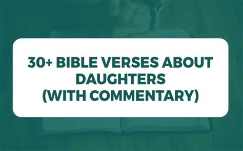 30+ Bible Verses About Daughters (with Explanations) - Study Your Bible