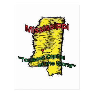 Mississippi State Motto Postcards & Postcard Template Designs