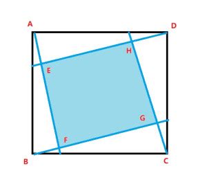 Teaching Kids Programming – Compute the Area of Square in Square (Similar Triangles, Math ...